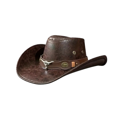 🎉 2026 Sale — Over 18,000 Sold!🤠Breathable Sunshade Cowboy Hat – Wide Brim, Rivet Details ☀️