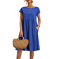👒 LIMITED-TIME 50% OFF! ✨ Cotton Linen Pocket Dress – Loose, Breathable, Chic ✨