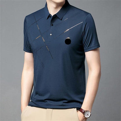 👔 LIMITED-TIME 50% OFF! ✨ Men's Ice Silk Stretch Shirt – Cool, Waterproof, Comfortable ✨