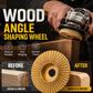 🪵 LIMITED‑TIME 50% OFF! ⚙️ Wood Angle Shaping Wheel – Sharp, Wear‑Resistant ✨