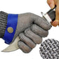 🛡️ LIMITED-TIME 50% OFF! ✨ Food Grade Metal Mesh Glove – Cut Resistant, ANSI A9, Easy Clean 🍖