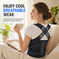 🪑 LIMITED-TIME 50% OFF! ✨ Adjustable Posture Support Brace – Spine Alignment, Breathable, Anti-slip 🧍