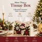 🎄 LIMITED-TIME 50% OFF! ✨ Beaded Christmas Tissue Box Cover – Festive, Decorative 🎁