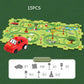 🎁 [Mejor regalo para niños] 🚗Juego de juegos de coches de pista de rompecabezas educativos para niños