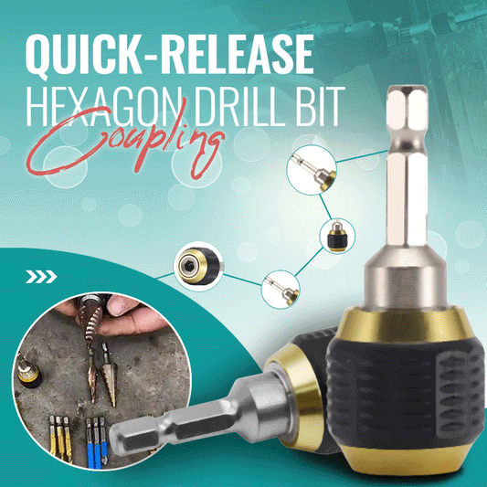 🛠️ LIMITED-TIME 50% OFF! ✨ Self-Locking Hex Handle Bit – Pop-Up, Quick Release, Durable ⚙️