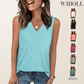 👕 LIMITED-TIME 50% OFF! ✨ Women's Sleeveless V-Neck Tank – Loose Fit, Slimming, Chic ✨