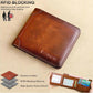 🔐 LIMITED-TIME 50% OFF! 💼 Genuine Leather RFID Wallet – Waterproof, Large Capacity, Handmade 👨‍💼