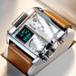 💎 -50% ON MEN'S SQUARE SPORT WATCH! 💎 Durable Design, Water-Resistant & Modern Look ✨
