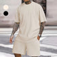 👕 LIMITED-TIME 50% OFF! ✨ Men’s Summer Drop Shoulder Set – Street Style, Drawstring Shorts, Relaxed Fit 🏙️