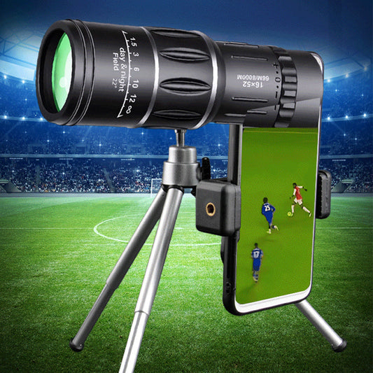 🔭📱 50% OFF! High-Power Portable Monocular – 500x Magnification, Tripod Included & Smartphone Moun