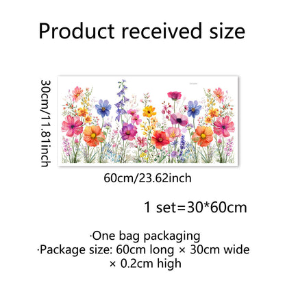 🌸 2026 Sale — Over 24,700 Sold!✨ Colorful Floral Bouquet Window Sticker
