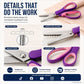 ✂️ 2026 Sale — Over 25 400 Sold!🌸 Multipurpose Pinking Shears Serrated Scissors