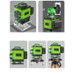 Professional Green Laser Level, 360° Self-Leveling Cross Line Laser Level Tool for Tiling, Construction & Home Renovation