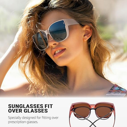 🕶️ LIMITED-TIME 50% OFF! ✨ Fit Over Sunglasses – UV400, Snap-On, Universal 🏔️