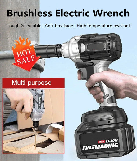 🔥🎁New arrival 58% OFF💥💥🔧 Hot Sale! Brushless Electric Wrench for Ultimate Power and Precision