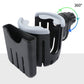🚴 LIMITED-TIME 50% OFF! 📱 2-in-1 Universal Cup & Phone Holder – 360° Clamp, Fits Stroller, Bike, Scooter 🍼