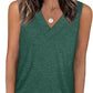 👕 LIMITED-TIME 50% OFF! ✨ Women's Sleeveless V-Neck Tank – Loose Fit, Slimming, Chic ✨