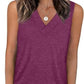 👕 LIMITED-TIME 50% OFF! ✨ Women's Sleeveless V-Neck Tank – Loose Fit, Slimming, Chic ✨