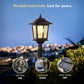 💎 50% OFF! 💎 Outdoor Solar Hexagonal Garden Lamp – Vintage Palace Style, Dusk-to-Dawn Auto Sensor & Weatherproof Design 🌿✨