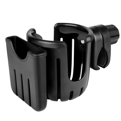🚴 LIMITED-TIME 50% OFF! 📱 2-in-1 Universal Cup & Phone Holder – 360° Clamp, Fits Stroller, Bike, Scooter 🍼