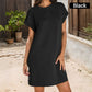 💎 50% OFF! 💎 Women's Relaxed Pocket Dress – Breathable Cotton-Linen Blend, Roll-Up Sleeves & Effortless Everyday Style 🌿👗