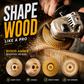 🪵 LIMITED‑TIME 50% OFF! ⚙️ Wood Angle Shaping Wheel – Sharp, Wear‑Resistant ✨