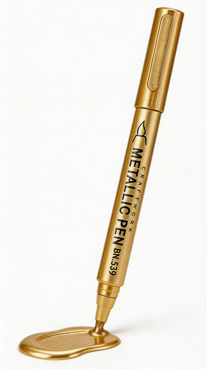 🪦 LIMITED-TIME BUY 1 GET 1 FREE! 💥 Golden Gravestone Restoration Pen – Waterproof, Quick-Dry, Precision Tip ✨