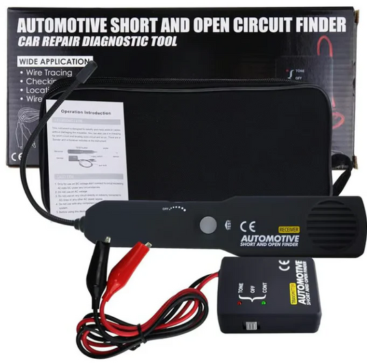 💎 50% OFF CAR CIRCUIT DETECTOR ! 💎 Open/Short Finder, 42V Ready & Non-Contact Wire Tracer ✨