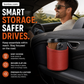 🎉 2026 Sale — Over 95,000 Sold! 🚗 Leather Car Door Cup Holder – Clip-On Mount, Holds Drinks & Phones – Instant Extra Storage! ✨