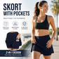 👚 LIMITED-TIME 50% OFF! ✨ Anti-Chafing Active Skort – Breathable, Side Pockets, Opaque Lining 🏃‍♀️