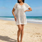 🏖️ LIMITED-TIME 50% OFF! 💥 Women's Hollow Out Beach Cover Up Crewneck – Crochet Pattern, Sun Protection, Quick Dry ✨