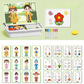 🧩 60% DE DESCUENTO ! 🎨 Puzzles Magnéticos de Vestir - Doble Cara, Educativo y Portátil para Viajes ✨🧒