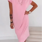 👗 LIMITED-TIME 50% OFF! ✨ Women's T-Shirt Dress – Soft, Pockets, Effortless Midi 🌸