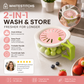 🍓 LIMITED‑TIME 50% OFF! ⚡ 2 in 1 Draining Basket with Lid – Wash, Drain & Store ✨