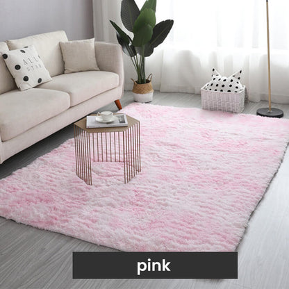 💎 42% OFF! 💎 Gradient Color Plush Floor Mat – Ultra-Soft Faux Fur, Non-Slip Bottom & Machine Washabl
