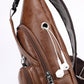 🎉 2026 Sale — Over 49,000 Sold! 😎 Men's Multifunctional High-Quality Leather Chest Bag – Sleek & Adjustable 🎒