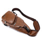 🎉 2026 Sale — Over 49,000 Sold! 😎 Men's Multifunctional High-Quality Leather Chest Bag – Sleek & Adjustable 🎒