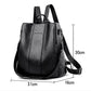 🎒 LIMITED-TIME 50% OFF! ✨ Ladies' Large Capacity Backpack – Stylish, PU Leather, User-Friendly 👜