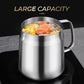 🍳 LIMITED TIME 50% OFF! ⏳ Large Capacity 304 Stainless Steel Oil Filter Container – Durable, Easy-Pour, Multi-Purpose 🍟