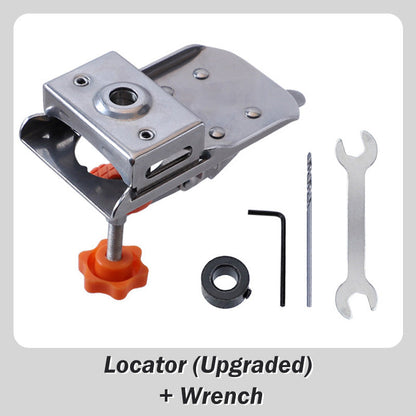 🔩 2026 Sale — Over 79,000 Sold!✨ 35mm Hinge Drill Locator – Precision Clamp Design 🛠️