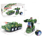 🚗 LIMITED-TIME 50% OFF! 💥 Electric Universal Deformation Police Toy Car – Auto Transform, Gesture Control, 2.4G Remote ✨