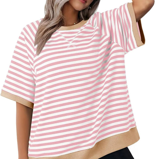 Women's Oversize Striped T-Shirts