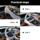 🚗 LIMITED‑TIME 50% OFF! ⚡ Silicone Steering Wheel Protective Cover – Non‑Slip, Tool‑Free Install, Durable ✨