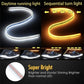💡 LIMITED‑TIME 50% OFF! ⚡ 2 Pcs Flexible Car LED Flow Signal Light – Waterproof Dual‑Color, Self‑Adhesive 12V Strip ✨