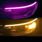 💡 LIMITED‑TIME 50% OFF! ⚡ 2 Pcs Flexible Car LED Flow Signal Light – Waterproof Dual‑Color, Self‑Adhesive 12V Strip ✨