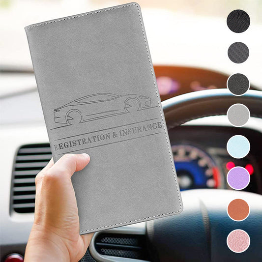 📁 LIMITED-TIME 50% OFF! ✨ Car Document Organizer – Magnetic Closure, Durable, Universal Fit 🚗