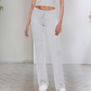 👕 LIMITED-TIME 50% OFF! ✨ Women's T-Shirt & Pants Set – Solid Color, Straight Leg, Casual 🍂