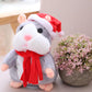 🐹 LIMITED-TIME 50% OFF! Talking Hamster Plush Toy, Repeats What You Say Interactive Toy