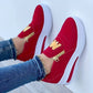💎 60% OFF! 💎 Women's Casual Platform Slip-On Orthopedic Sneakers – 3-Arch Support, Non-Slip & All-Day Comfort 👟🩺