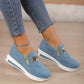 💎 60% OFF! 💎 Women's Casual Platform Slip-On Orthopedic Sneakers – 3-Arch Support, Non-Slip & All-Day Comfort 👟🩺